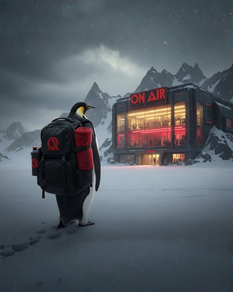 El pingüino nihilista dejó de cuestionar el sentido de la vida…
Ahora solo cuestiona por qué no vino antes a entrenar a ON AIR Fitness.